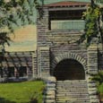 Postcard, Recreation Hall, Abilene State Park, c. 1941