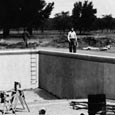Pool Construction, Abilene State Park, c. 1933-1934