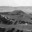 Skyline Drive Crossing Ridge between Keesey and Hospital Canyons, Davis Mountains State Park, c. 1935