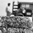 Site Cast Shell Crete Blocks, Goose Island State Park, c. 1934