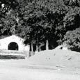 Construction of Entrance Portal, Mother Neff State Park, c. 1938