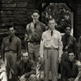 CCC Enrollees in Front of Refectory, Palmetto State Park, c. 1937