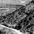 Panoramic View of Rim-to-Floor Road, Palo Duro Canyon State Park, c. 1933-1934