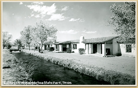 Motor Courts, Balmorhea State Park, 1940s-1950s